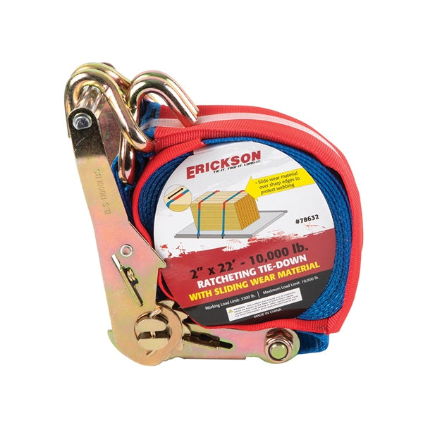 Erickson Ratcheting Tie-Down with Sliding Wear Material (734652)