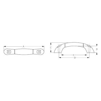 Sea Dog Grab Handle (738126)