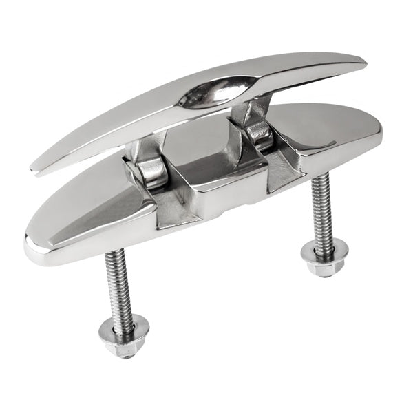 Sea Dog Oval Folding Cleat with Hideen Hex Bolts (738280)