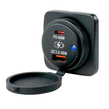 Sea Dog USB 3.0 & USB-C Power Socket (738307)