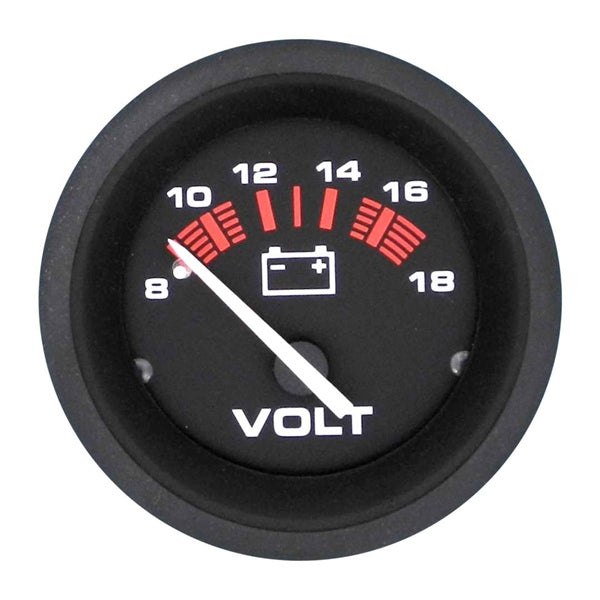 Sierra Amega Series Voltmeter 8-18 Vdc 2in (740168)