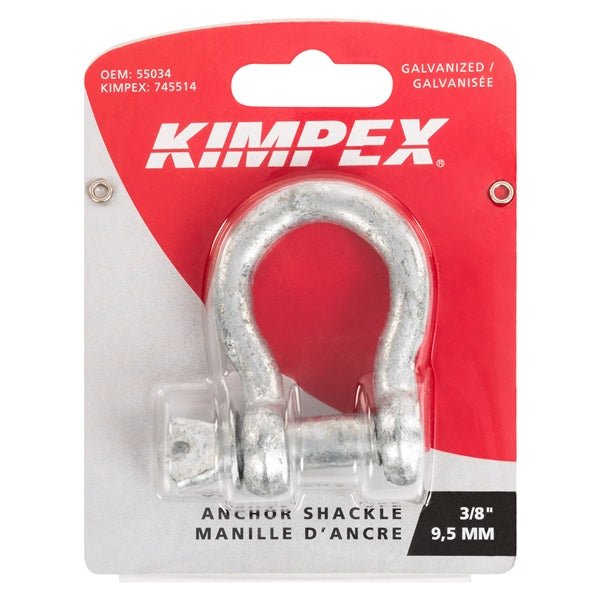 Kimpex Hot-Dipped Galvanized Anchor Shackles (745514)