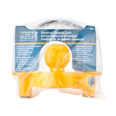 Reese TOWPOWER Trailer Hitch Coupler Lock (746183)