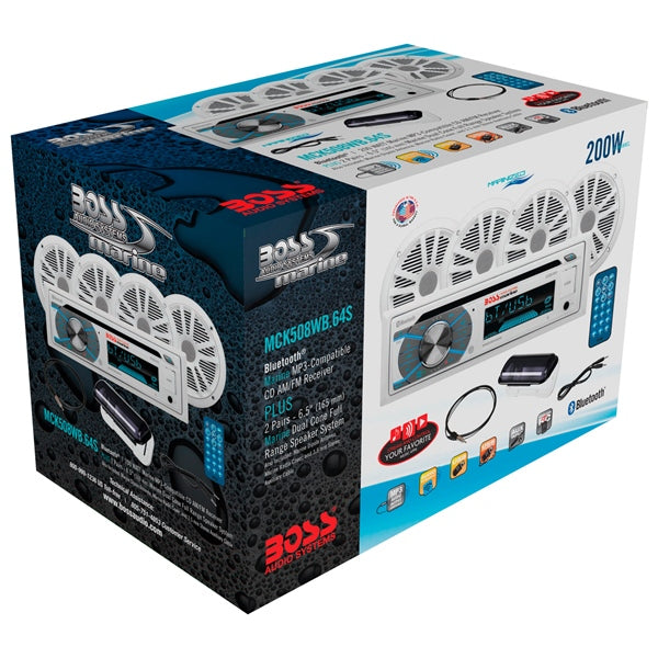 Boss Audio Audio Receiver Kit with Speaker - MCK508WB.64S (749271)