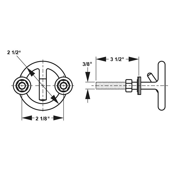 Kimpex Transom Mount Ski Tow (750112)