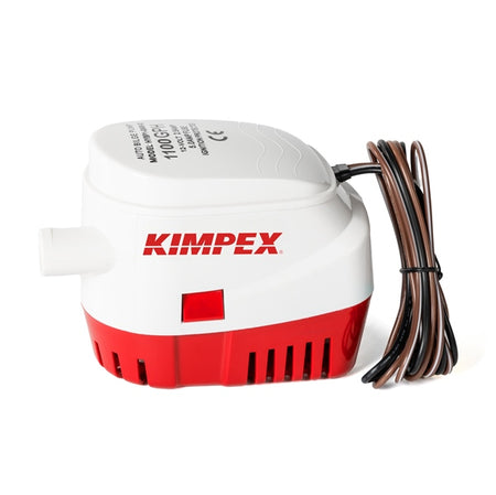 Kimpex 1100 GPH Bilge Pump with Float Switch (758023)