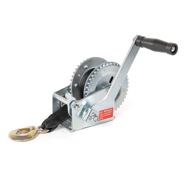 Kimpex 2000 lbs Boat Trailer Manual Winch with strap (758041)