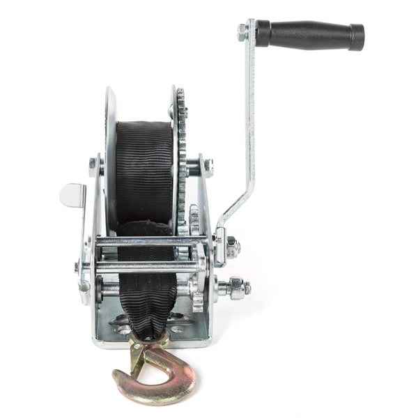 Kimpex 2500 lbs Heavy Duty Two Speed Hand Winch with strap (758043)