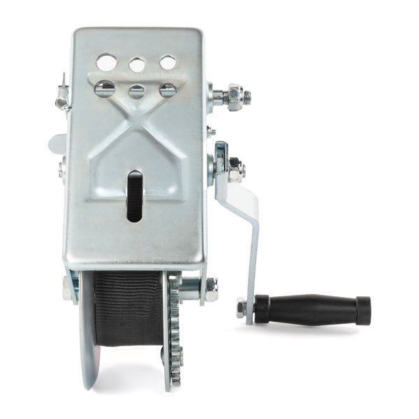 Kimpex 2500 lbs Heavy Duty Two Speed Hand Winch with strap (758043)