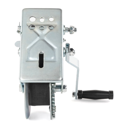 Kimpex 2500 lbs Heavy Duty Two Speed Hand Winch with strap (758043)