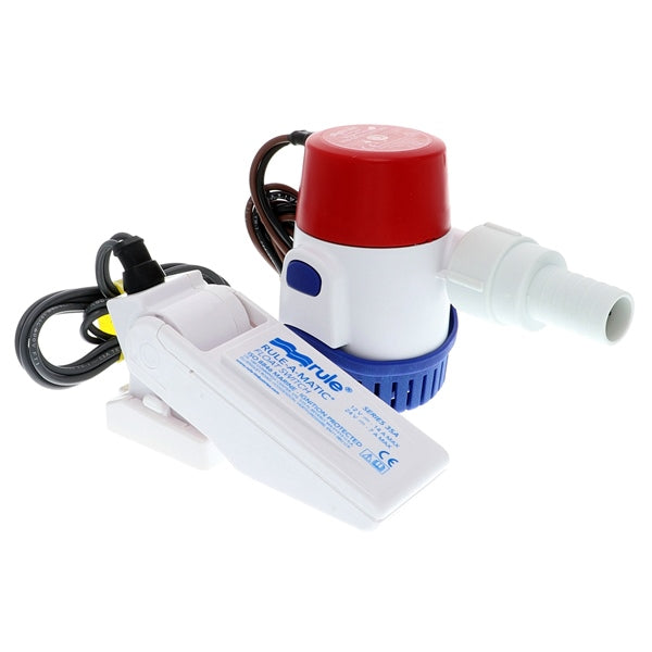 JABSCO RULE 360 GPH Standard Bilge Pump Kit with Float Switch (761382)