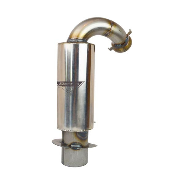 Silencieux Straightline Ultra Lite en acier inoxydable (134-212)