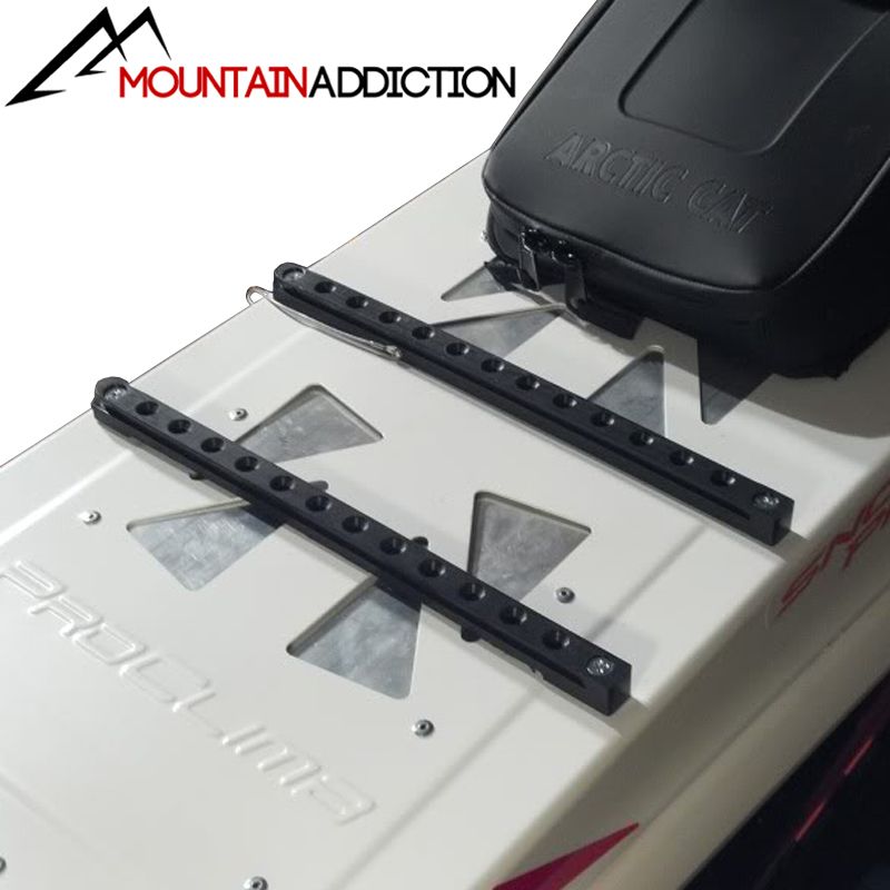 7639-207 Arctic Cat Mountain Addiction 3.3 Gallon Black Jug & 7639-204 Tunnel Rail Mounts