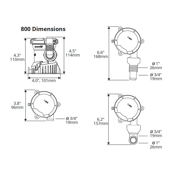Attwood Tsunami MK2 Bilge Pump (764092)