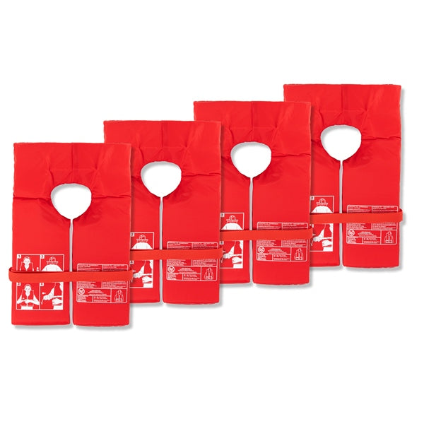 Kimpex Set of 4 Keyhole Life Jacket (777934)