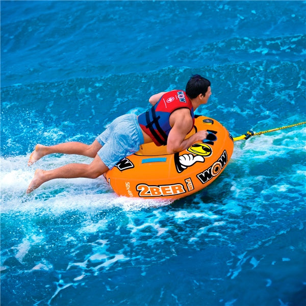 WOW 2Ber Towable Starter Kit With Tube, Rope & Pump (778056)