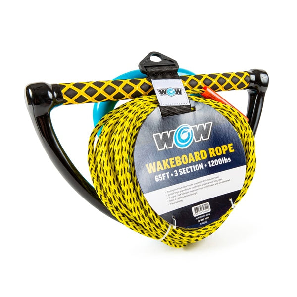 WOW 65' 3-section Wakeboard Rope (778074)