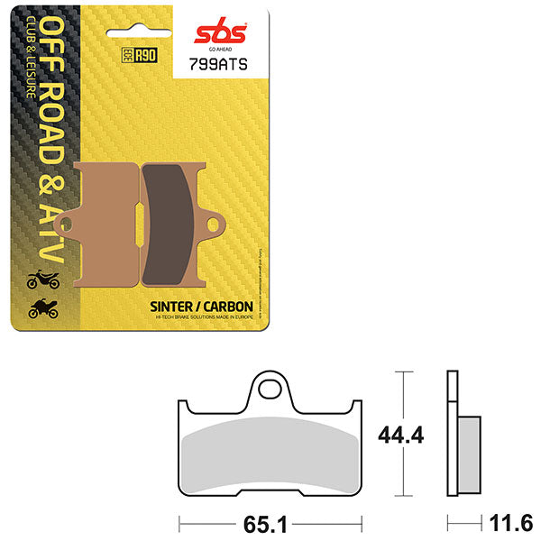 SBS SINTER BRAKE PAD (6460799108)