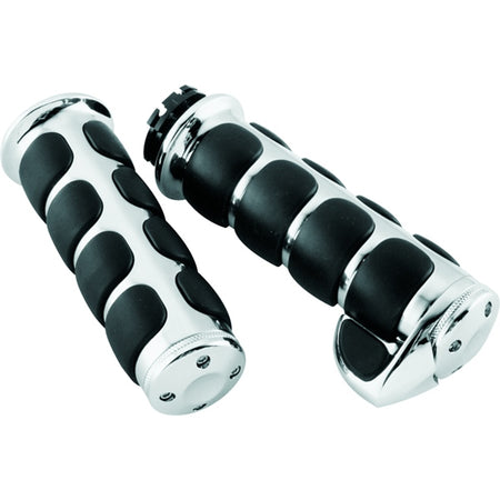 Kuryakyn Premium Iso Grip with Throttle Boss Dual Cable (837610)