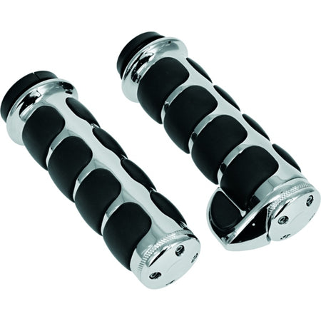 Kuryakyn Premium Iso Grip with Throttle Boss Dual Cable (837611)