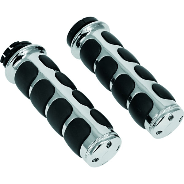 Kuryakyn Premium Iso Grip without Throttle Boss Dual Cable (837612)
