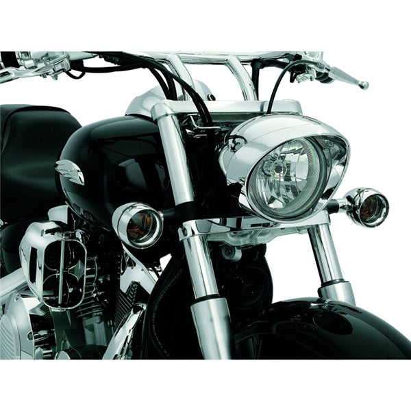 Kuryakyn Bezel Turn Signal - Honda & Kawasaki (838275)