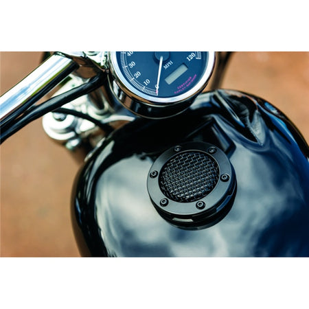 Kuryakyn Bouche de réservoir d'essence en maille ventilé (838666)
