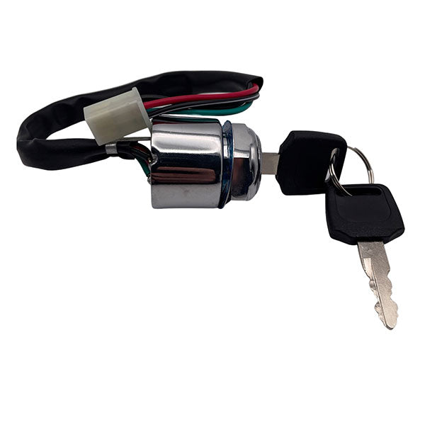 MOGO PARTS INTERRUPTEUR À CLÉ PRISE MÂLE À 4 FILS (07-0505A)