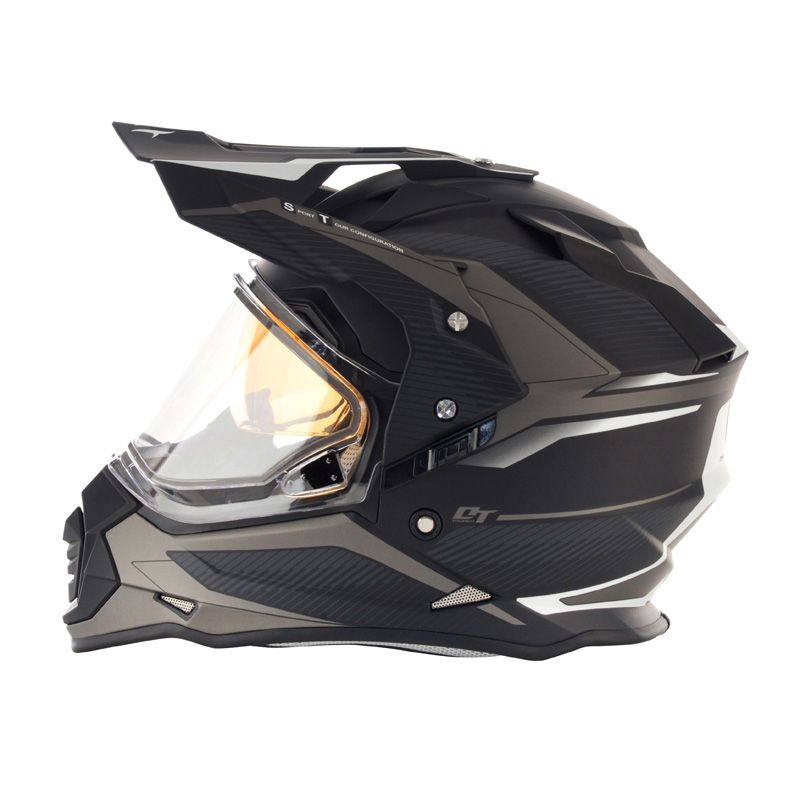 MODE DS HELMET - ELECTRIC SHIELD - GT - GREY