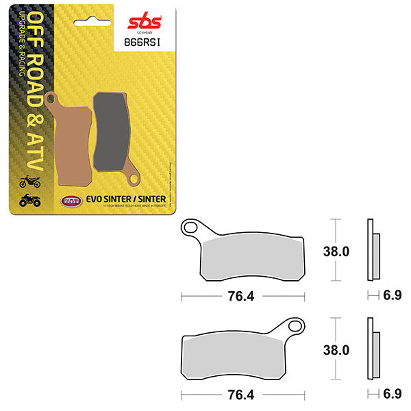 SBS EVO SINTER BRAKE PAD (6280866108)
