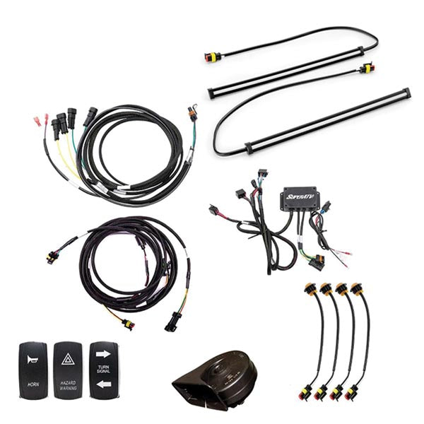 SuperATV Deluxe Self-Canceling Turn Signal Kit with 12" LED (TSK-P-PROXP-004-K12)