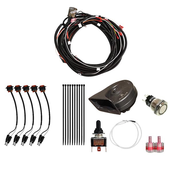 SuperATV Plug & Play Turn Signal Kit w/ Toggle Switch & Dash Horn (TSK-P-RZR-001)