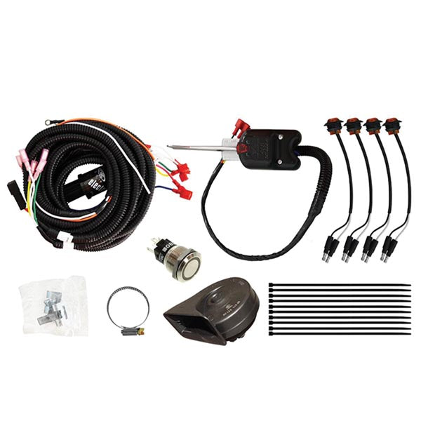SuperATV Plug & Play Turn Signal Kit w/ Steering Column & Dash Horn (TSK-P-RZR-002)
