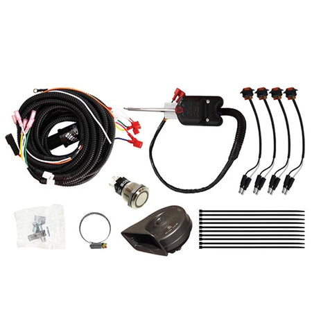SuperATV Plug & Play Turn Signal Kit w/ Steering Column & Dash Horn (TSK-P-RZR-002)