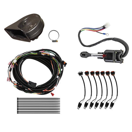 SuperATV Plug & Play Turn Signal Kit w/ Steering Column & Attached Horn (TSK-P-RZR-003)