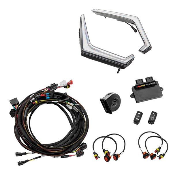 SuperATV Deluxe Self-Canceling Turn Signal Kit w/ Fang Lights (TSK-P-RZRXP-007-K)