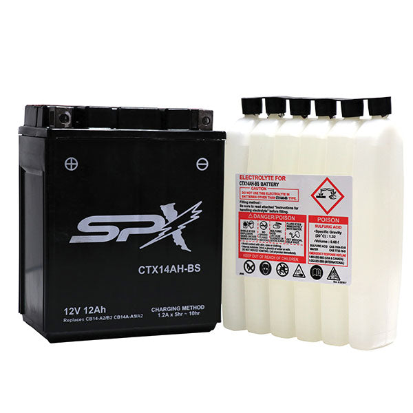 BATTERIE ET ​​ACIDE HAUTE PERFORMANCE SPX (CTX14AH-BS)
