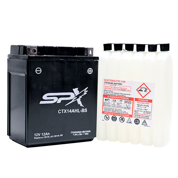 BATTERIE ET ​​ACIDE HAUTE PERFORMANCE SPX (CTX14AHL-BS)