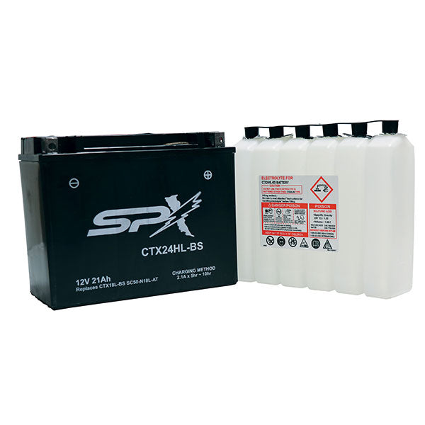 BATTERIE ET ​​ACIDE HAUTE PERFORMANCE SPX (CTX24HL-BS)
