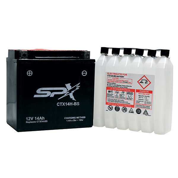 BATTERIE ET ​​ACIDE HAUTE PERFORMANCE SPX (CTX14H-BS)
