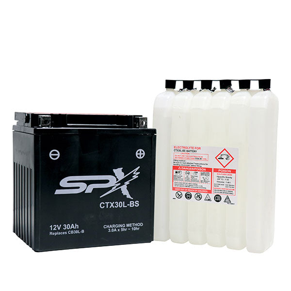 BATTERIE ET ​​ACIDE HAUTE PERFORMANCE SPX (CTX30L-BS)