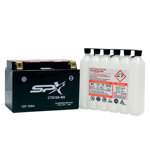 BATTERIE ET ​​ACIDE HAUTE PERFORMANCE SPX (CTX12A-BS)