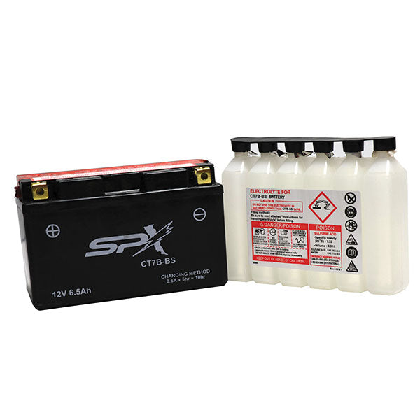 BATTERIE ET ​​ACIDE HAUTE PERFORMANCE SPX (CT7B-BS)