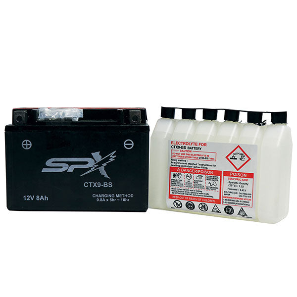 BATTERIE ET ​​ACIDE HAUTE PERFORMANCE SPX (CTX9-BS)