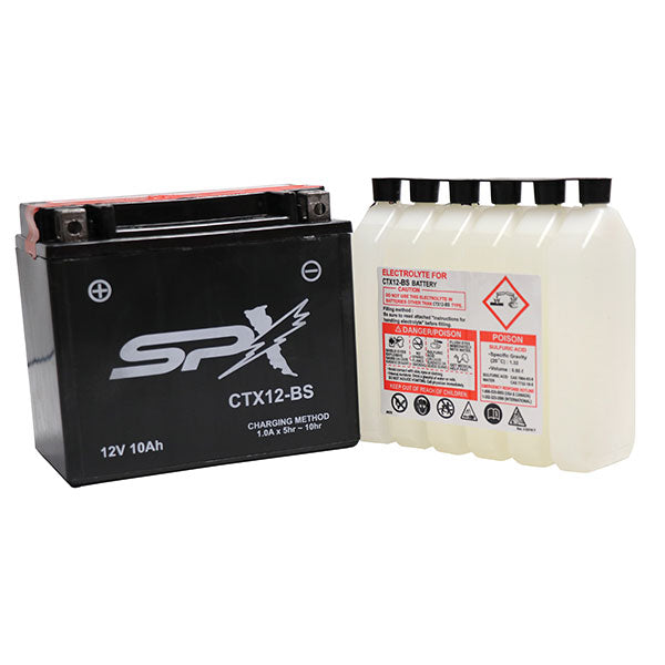 BATTERIE ET ​​ACIDE HAUTE PERFORMANCE SPX (CTX12-BS)