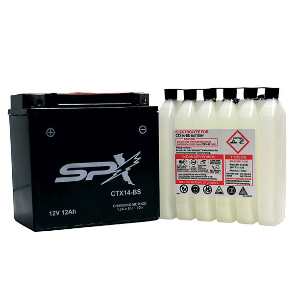 BATTERIE ET ​​ACIDE HAUTE PERFORMANCE SPX (CTX14-BS)
