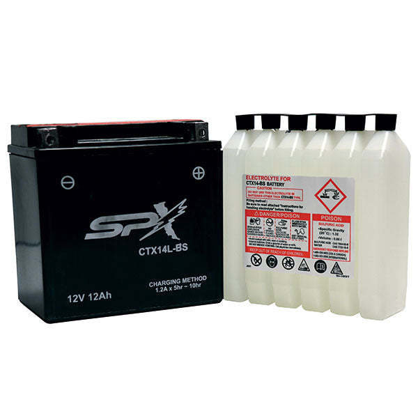 BATTERIE ET ​​ACIDE HAUTE PERFORMANCE SPX (CTX14L-BS)