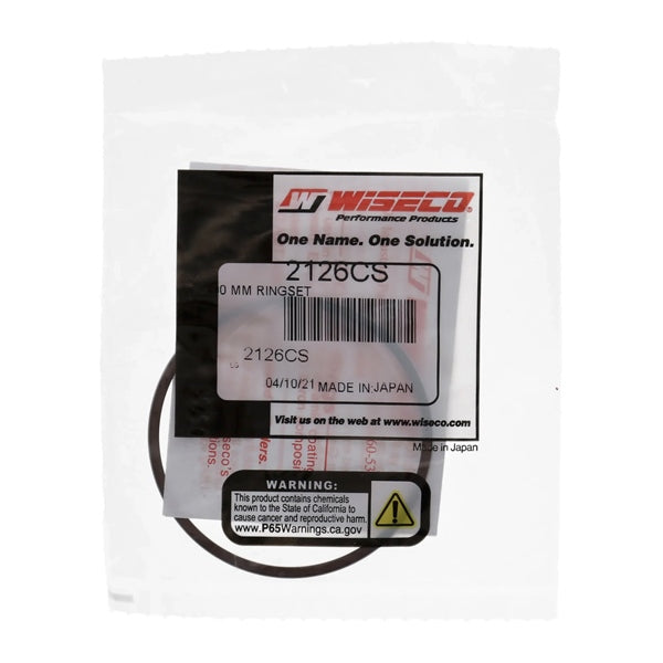 Wiseco Ensemble de segments de piston (909043)