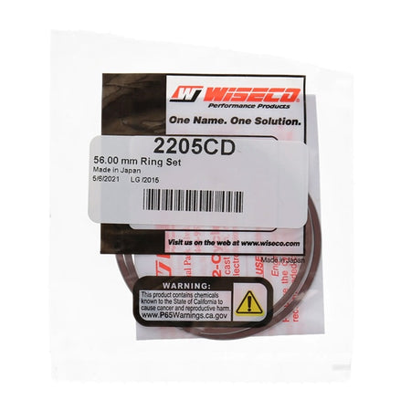 Wiseco Ensemble de segments de piston (909047)