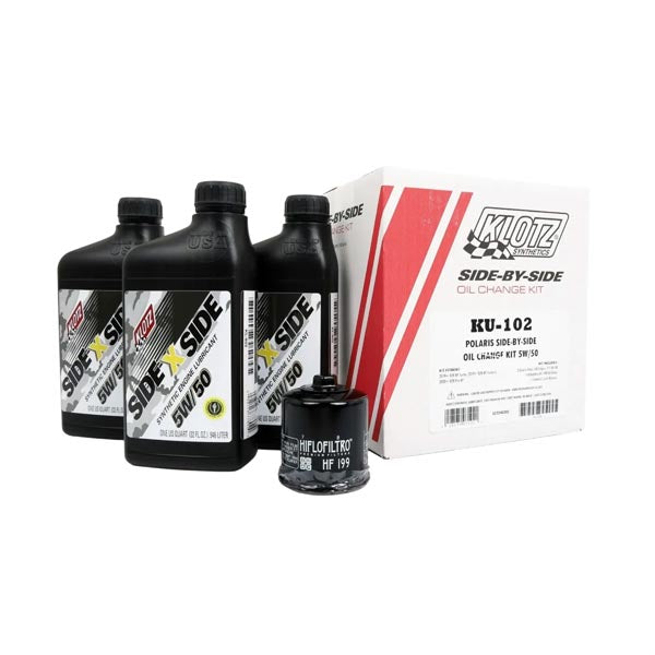 Klotz Side-by-Side Oil Change Kit 5W-50 (KU-102)